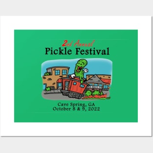 Cave Spring, GA Picklefest 2022 Posters and Art